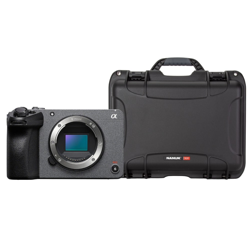 Sony Cinema Line FX30 Super 35 Camera Body Only with Hard Case Bundle – Black (Brand New)
