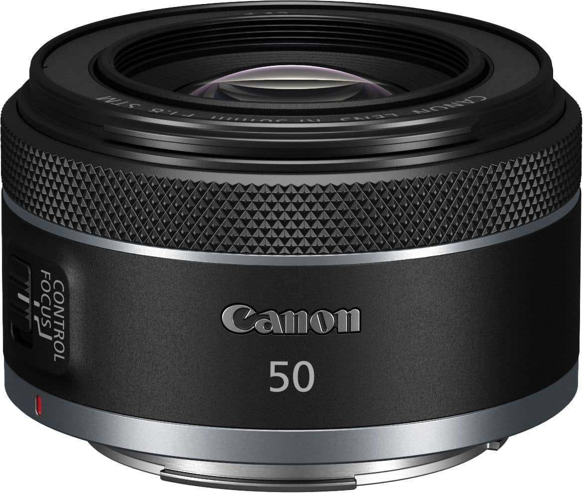 Canon RF 50mm F1.8 STM Standard Prime Lens for EOS R-Series – Black (Brand New)