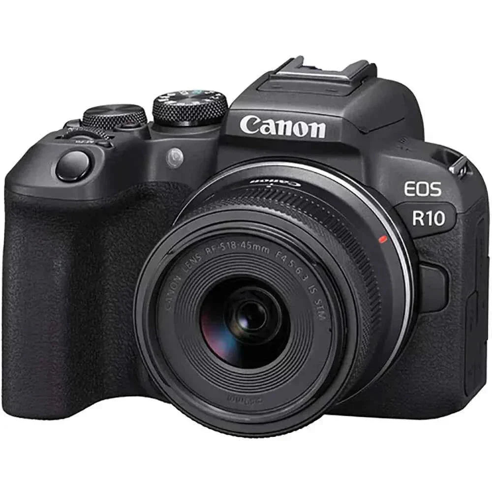 Canon EOS R10 24.2MP APS - C Mirrorless Camera Body Only - Black - lucycamera