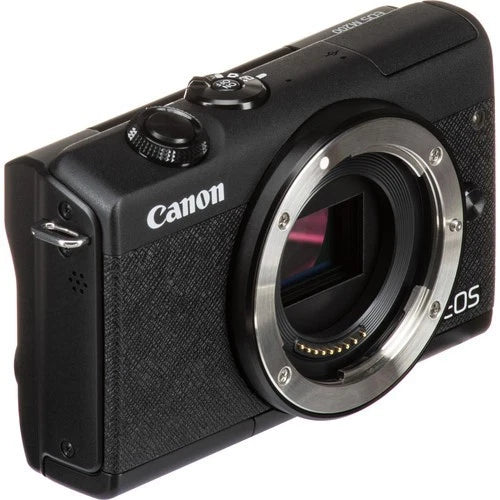 Canon EOS M200 24.1MP APS-C Mirrorless Camera (Body Only) – Black (Brand New)
