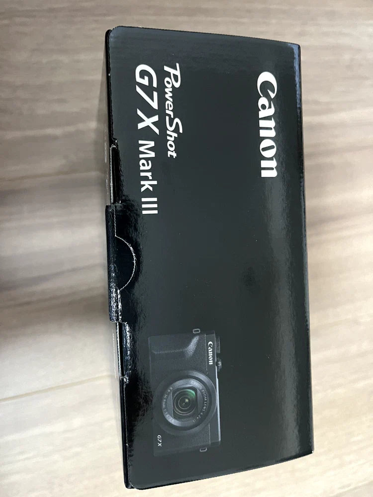 Canon PowerShot G7 X Mark III 20.1MP 1-Inch Sensor Compact Camera – Black (Brand New)