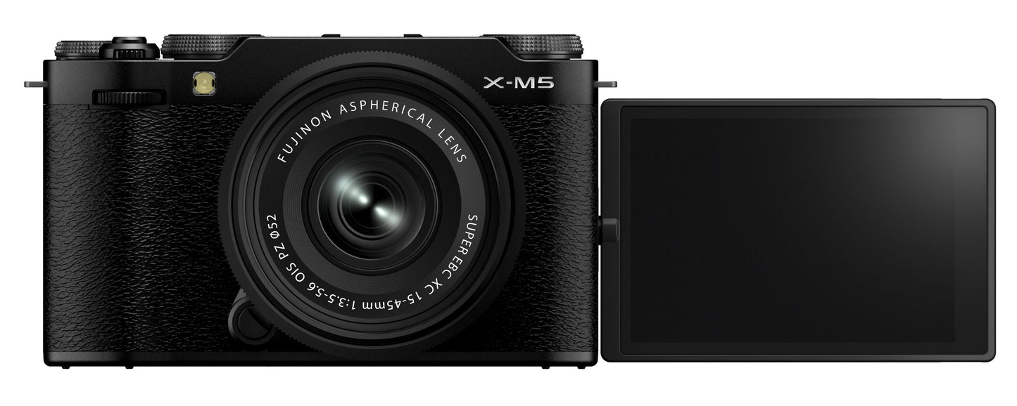 Fujifilm X-M5 Mirrorless Camera with XC 15-45mm F3.5-5.6 OIS PZ Lens Kit – Brand New