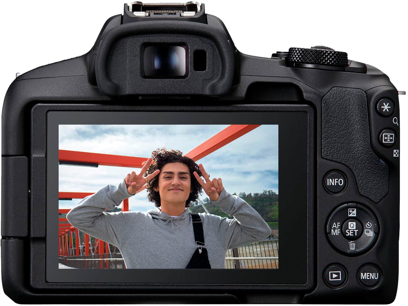 Canon EOS R50 4K Mirrorless Camera (Body Only) – Black (Brand New)