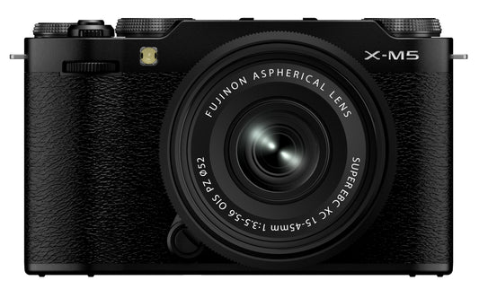 Fujifilm X-M5 Mirrorless Camera with XC 15-45mm F3.5-5.6 OIS PZ Lens Kit – Brand New