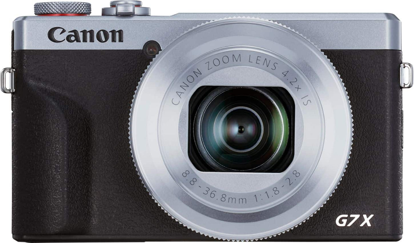 Canon PowerShot G7 X Mark III 20.1MP Compact Digital Camera – Silver (Brand New)