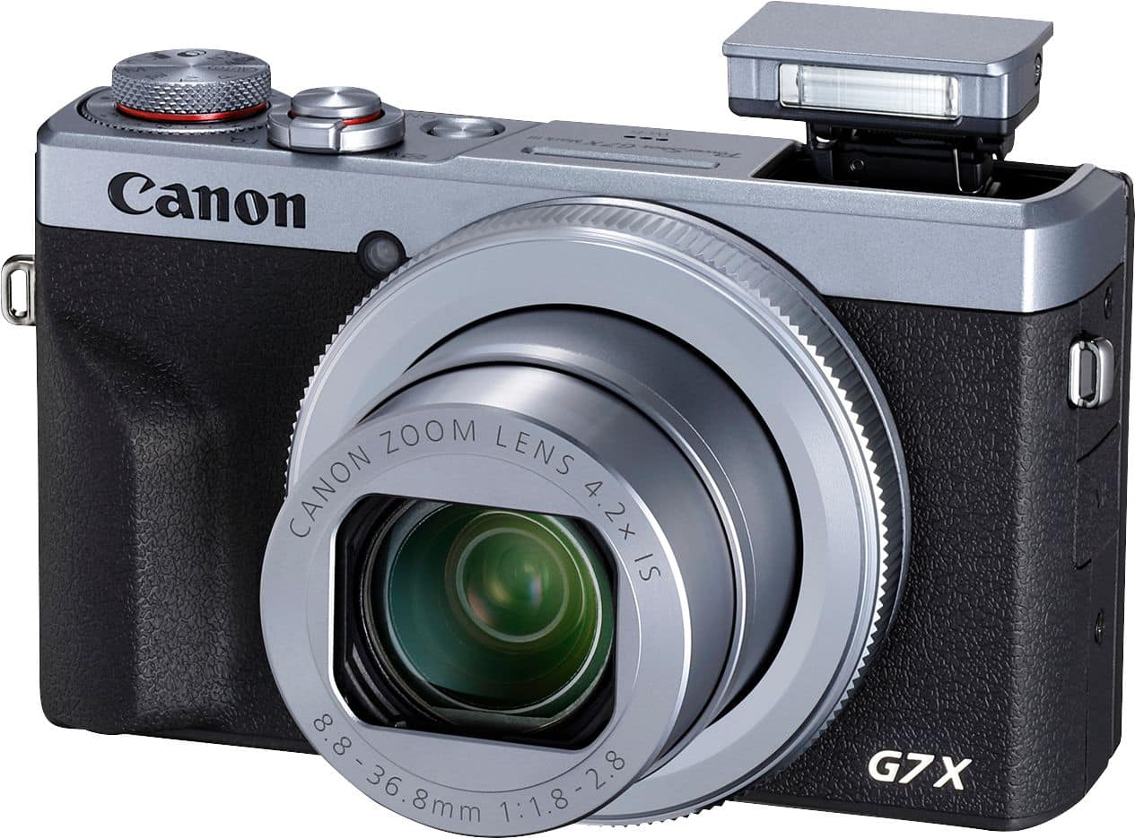 Canon PowerShot G7 X Mark III 20.1MP Compact Digital Camera – Silver (Brand New)