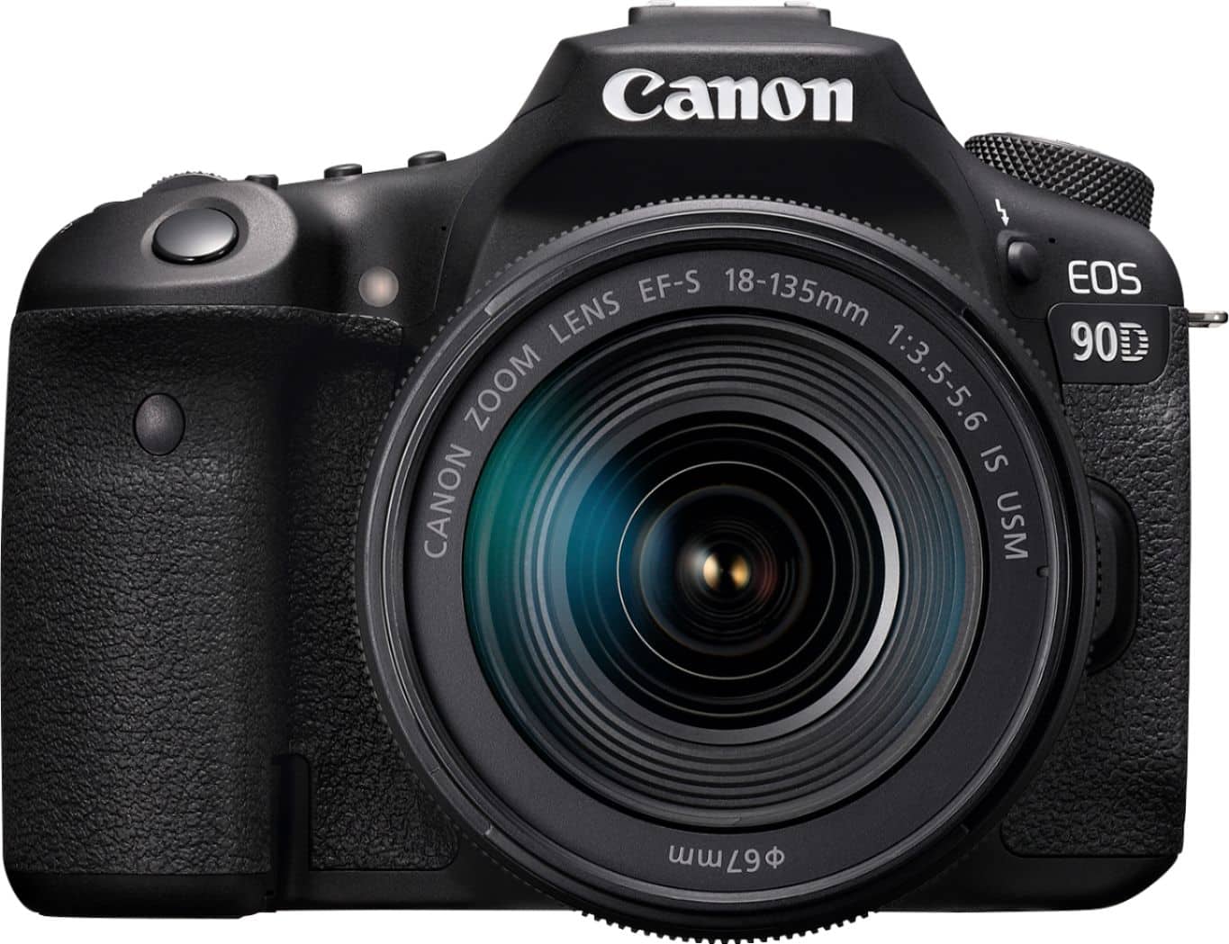 Canon EOS 90D DSLR Camera with EF-S 18-135mm Lens – Black (Brand New)