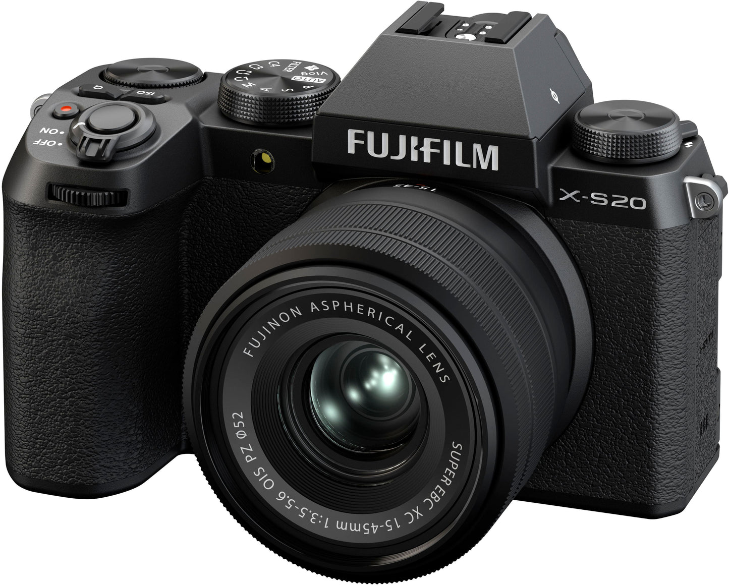 Fujifilm X-S20 Mirrorless Camera with XC 15-45mm F3.5-5.6 OIS PZ Lens Kit – Brand New