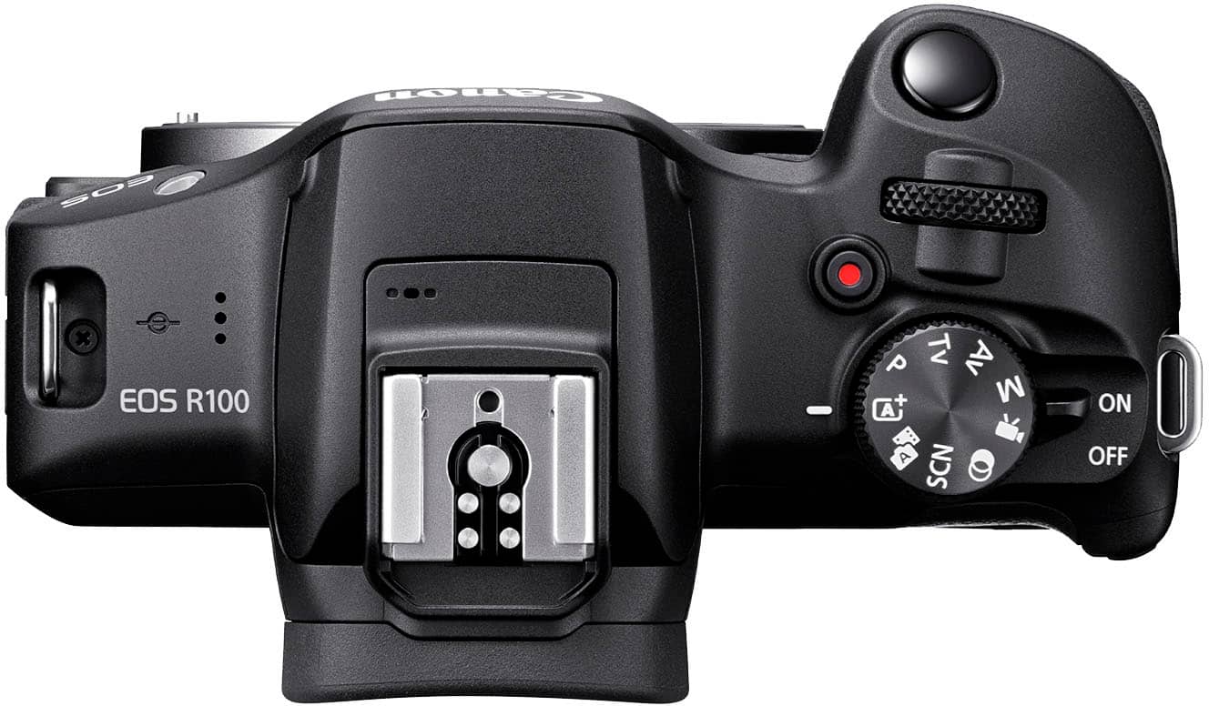 Canon EOS R100 4K Mirrorless Camera (Body Only) – Black (Brand New)