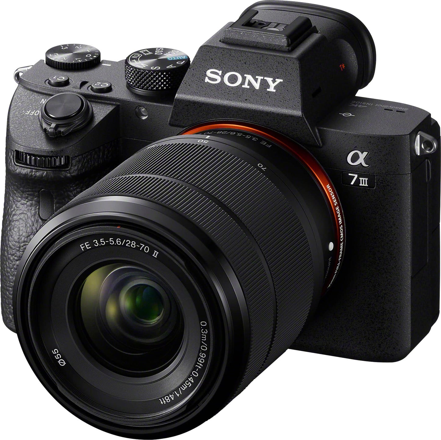 Sony Alpha 7 III 24.2MP Full-Frame Mirrorless Camera with 28-70mm Lens – Black (Brand New)