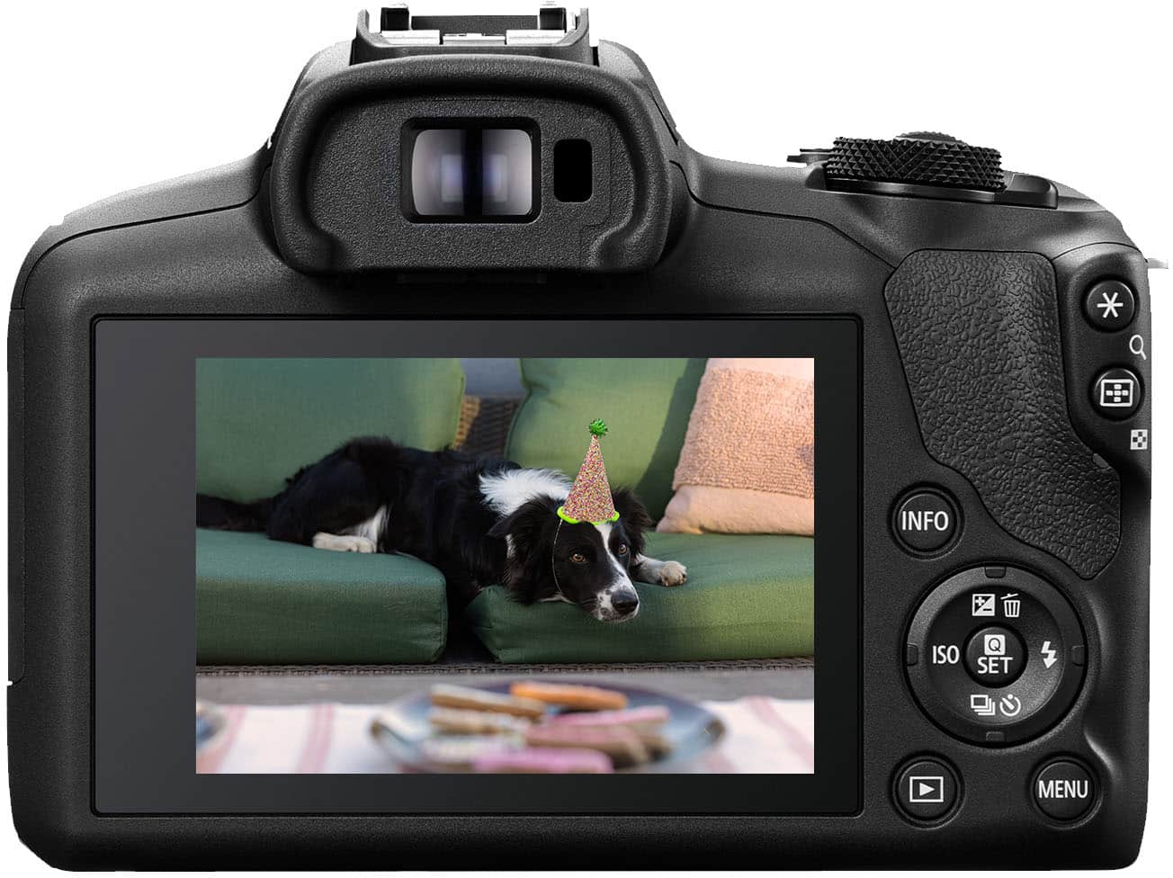Canon EOS R100 4K Mirrorless Camera with RF-S 18-45mm F4.5-6.3 IS STM Lens – Black (Brand New)