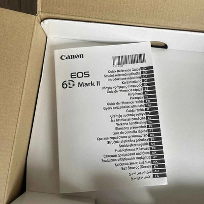 Canon EOS 6D Mark II 26.2MP Full - Frame DSLR Camera Body Only - lucycamera
