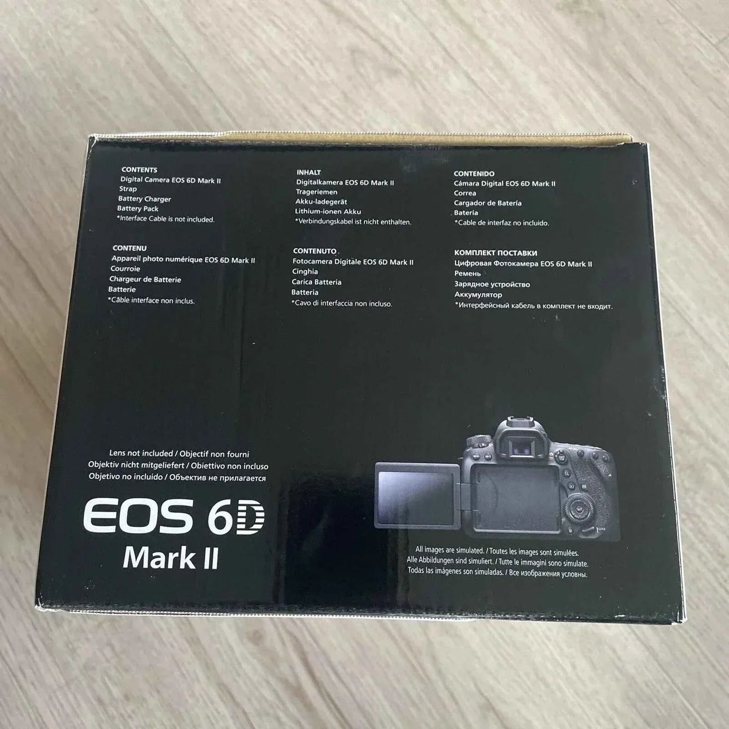 Canon EOS 6D Mark II 26.2MP Full - Frame DSLR Camera Body Only - lucycamera