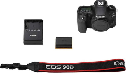 Canon EOS 90D 32.5MP APS - C DSLR Camera Body Only - Black - lucycamera