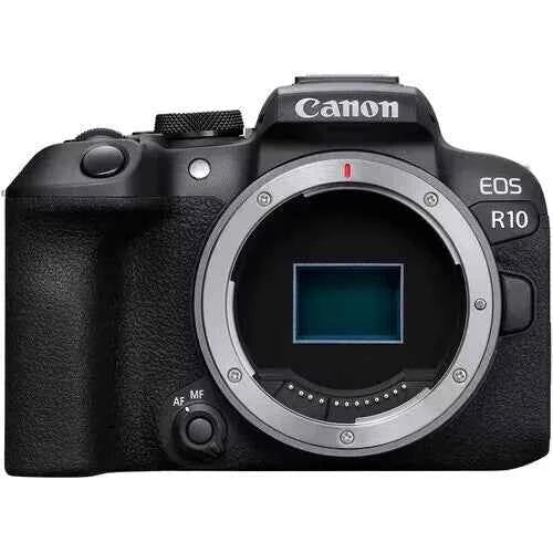 Canon EOS R10 24.2MP APS - C Mirrorless Camera Body Only - Black - lucycamera