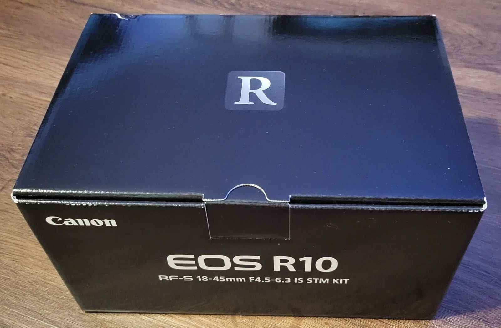 Canon EOS R10 24.2MP APS - C Mirrorless Camera with 18 - 45mm Lens - Black - lucycamera