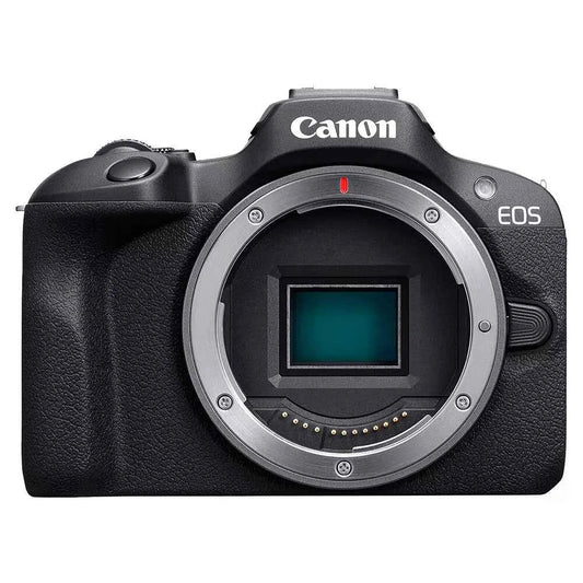 Canon EOS R100 24.1MP APS - C Mirrorless Camera Body Only - Black - lucycamera