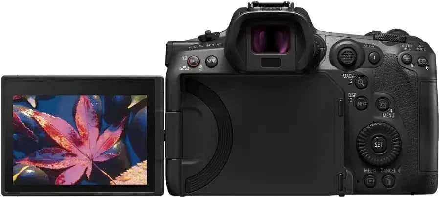 Canon EOS R5 C 45MP 8K Cinema Camera + RF 24 - 105mm f/4L Lens Kit - Black - lucycamera