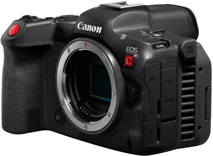 Canon EOS R5 C 45MP 8K Cinema Camera + RF 24 - 105mm f/4L Lens Kit - Black - lucycamera