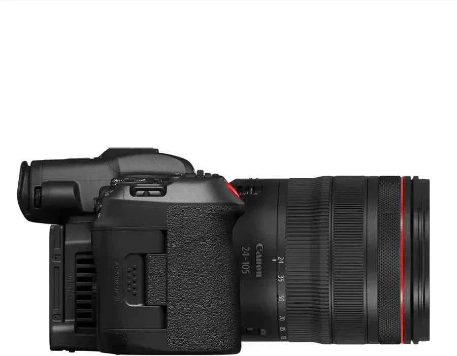 Canon EOS R5 C 45MP 8K Cinema Camera + RF 24 - 105mm f/4L Lens Kit - Black - lucycamera