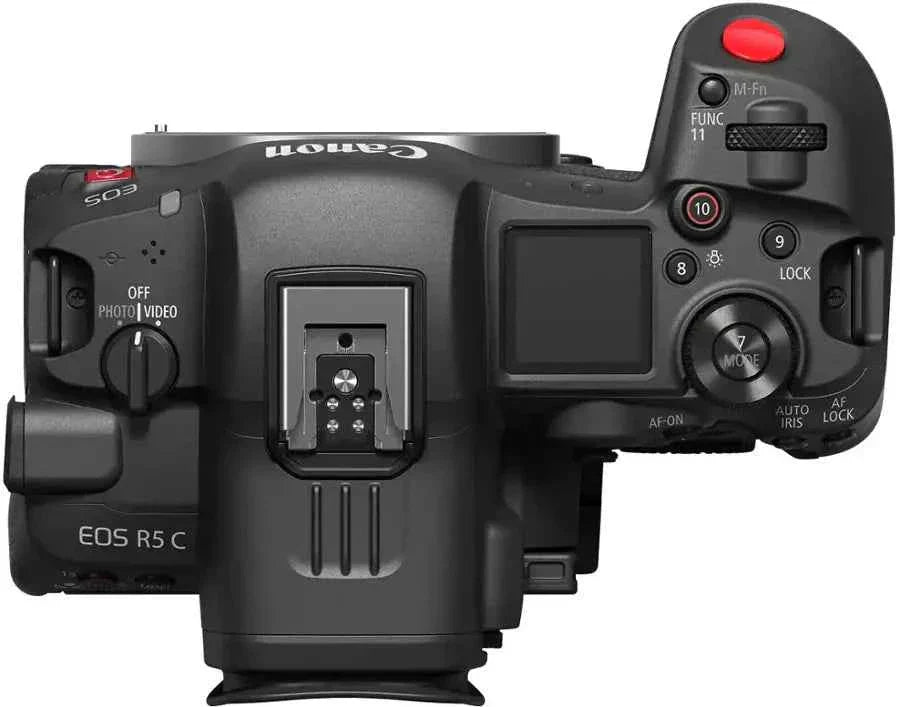 Canon EOS R5 C 45MP Full - Frame 8K Cinema Hybrid Camera Body - Black - lucycamera
