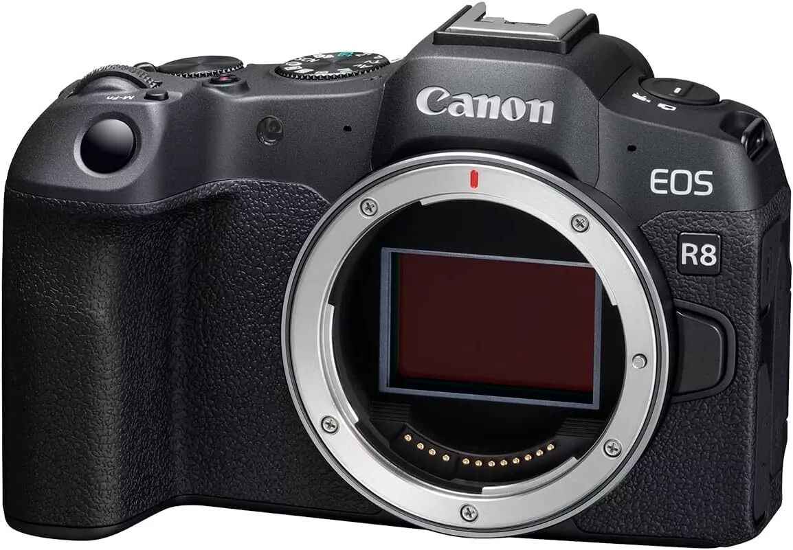 Canon EOS R8 24.2MP Full - Frame Mirrorless Camera Body Only - Black - lucycamera