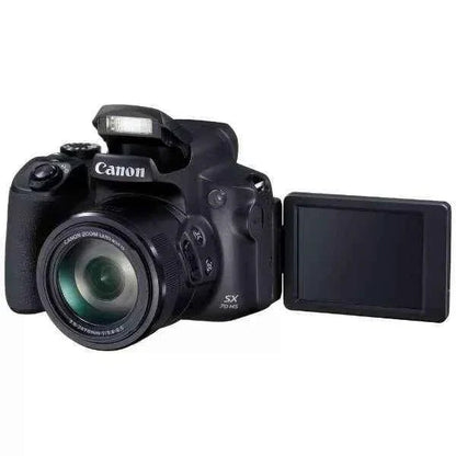 Canon PowerShot SX70 HS 20.3MP Bridge Camera - Black (65x Zoom, 4K) - lucycamera