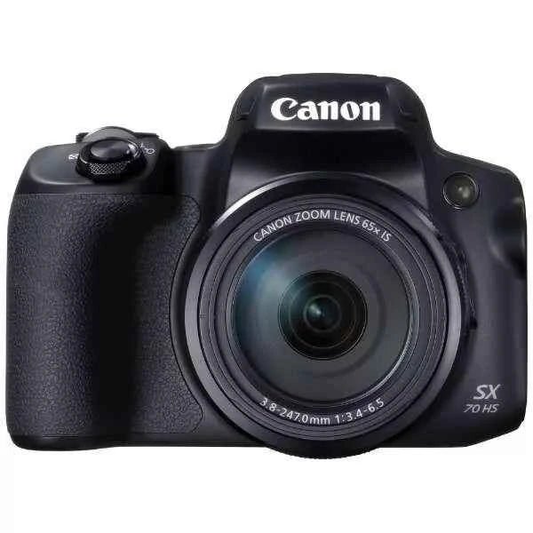 Canon PowerShot SX70 HS 20.3MP Bridge Camera - Black (65x Zoom, 4K) - lucycamera