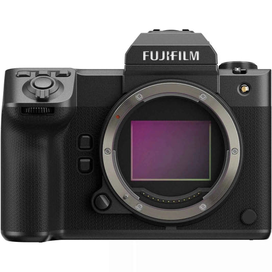 Fujifilm GFX 100 II 102MP Medium Format Mirrorless Camera Body - Black - lucycamera