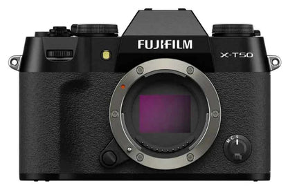 Fujifilm X - T50 40.2MP APS - C Mirrorless Camera Body Only - Black - lucycamera