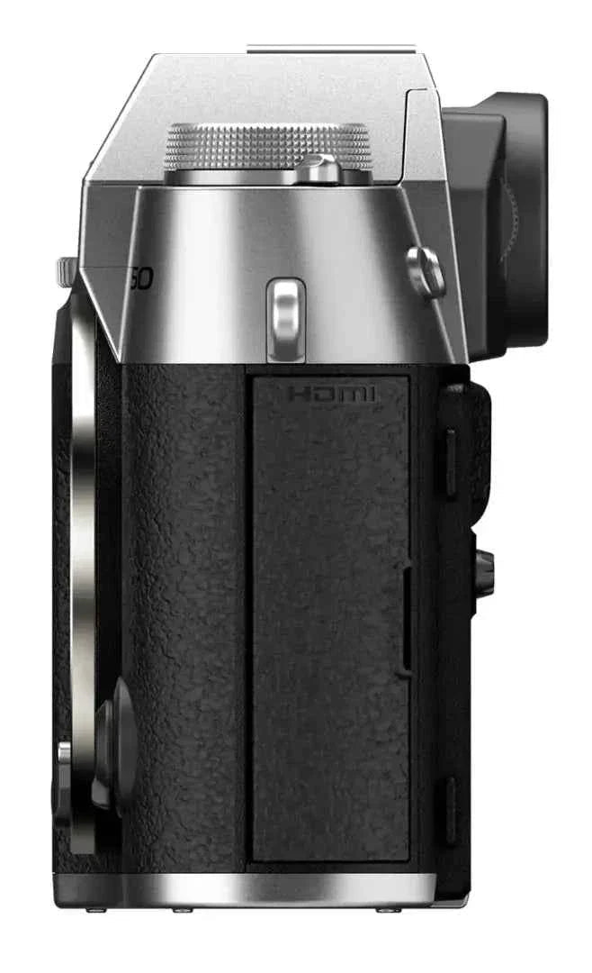 Fujifilm X - T50 40.2MP APS - C Mirrorless Camera Body Only - Silver - lucycamera