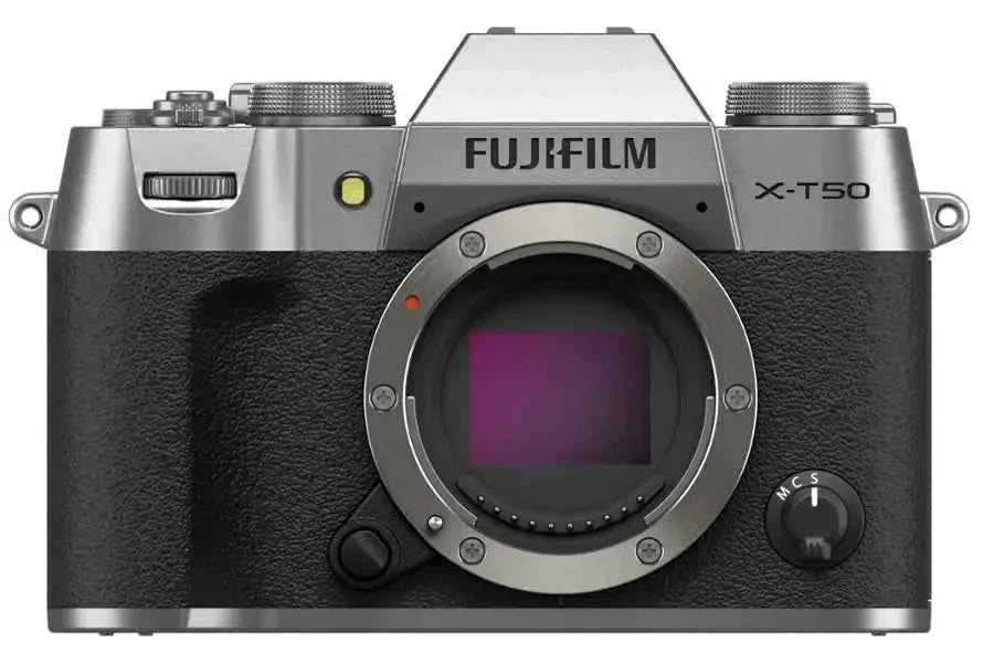 Fujifilm X - T50 40.2MP APS - C Mirrorless Camera Body Only - Silver - lucycamera
