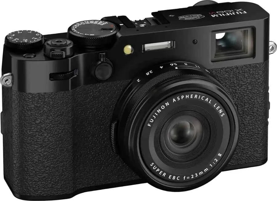 Fujifilm X100VI 40.2MP Compact Camera with 23mm f/2 Lens - Black - lucycamera