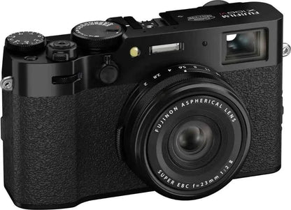 Fujifilm X100VI 40.2MP Compact Camera with 23mm f/2 Lens - Black - lucycamera