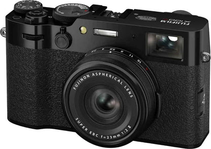 Fujifilm X100VI 40.2MP Compact Camera with 23mm f/2 Lens - Black - lucycamera