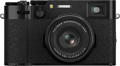 Fujifilm X100VI 40.2MP Compact Camera with 23mm f/2 Lens - Black - lucycamera
