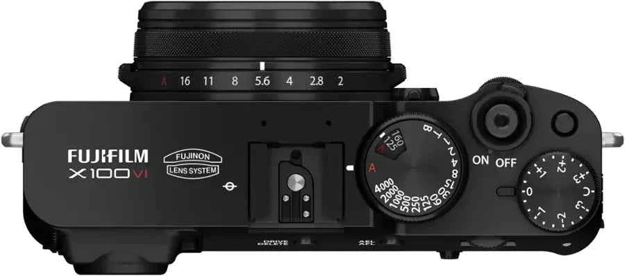 Fujifilm X100VI 40.2MP Compact Camera with 23mm f/2 Lens - Black - lucycamera
