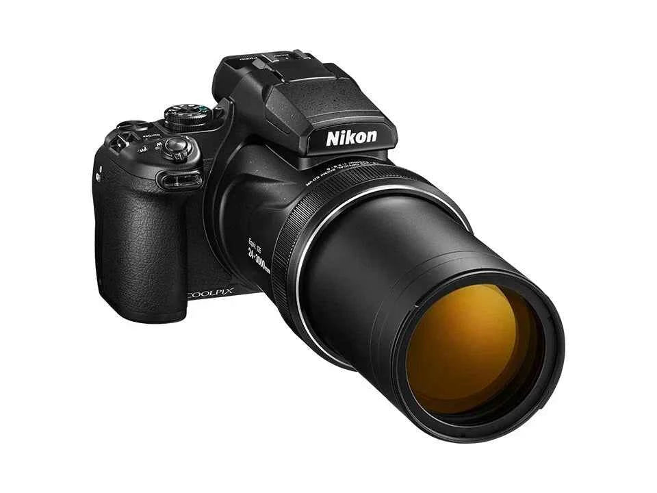 Nikon COOLPIX P1000 16MP Bridge Camera - Black (125x Zoom, 24 - 3000mm) - lucycamera