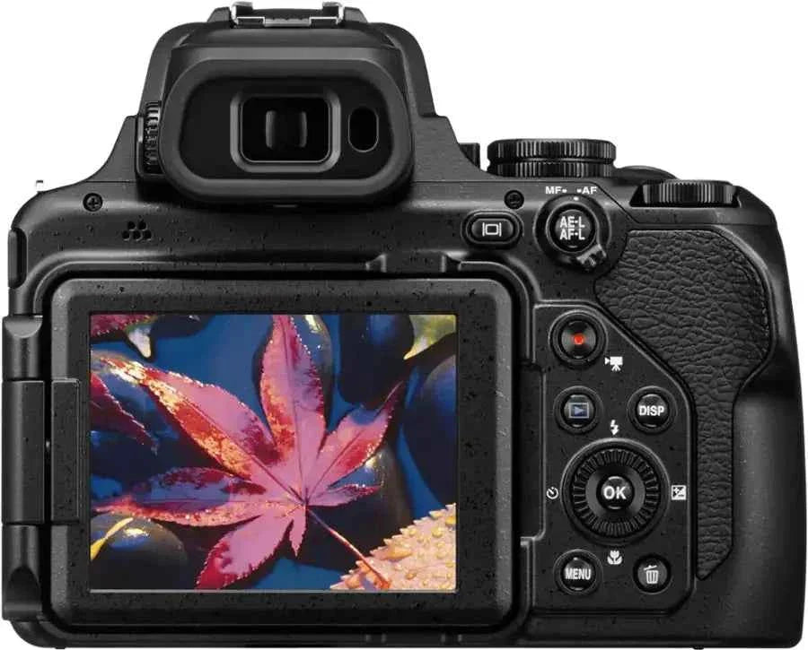 Nikon COOLPIX P1100 16MP Bridge Camera - Black (125x Zoom, 24 - 3000mm) - lucycamera