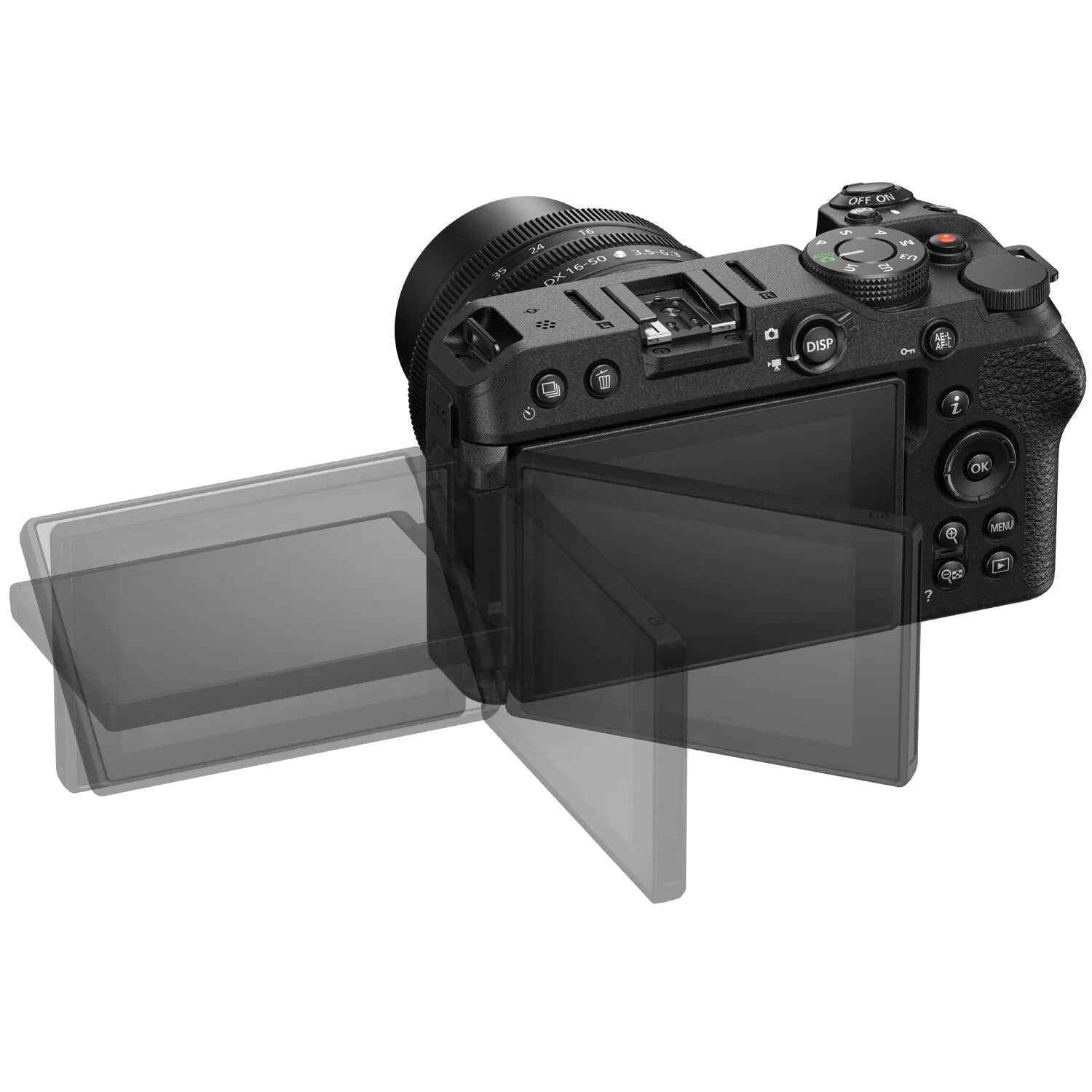 Nikon Z 30 20.9MP Mirrorless Vlog Camera with 16 - 50mm Lens - Black - lucycamera