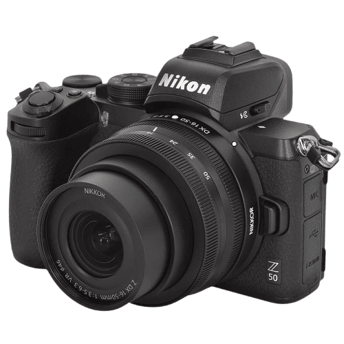 Nikon Z50 20.9MP APS - C Mirrorless Camera + 16 - 50mm VR Lens Kit - lucycamera