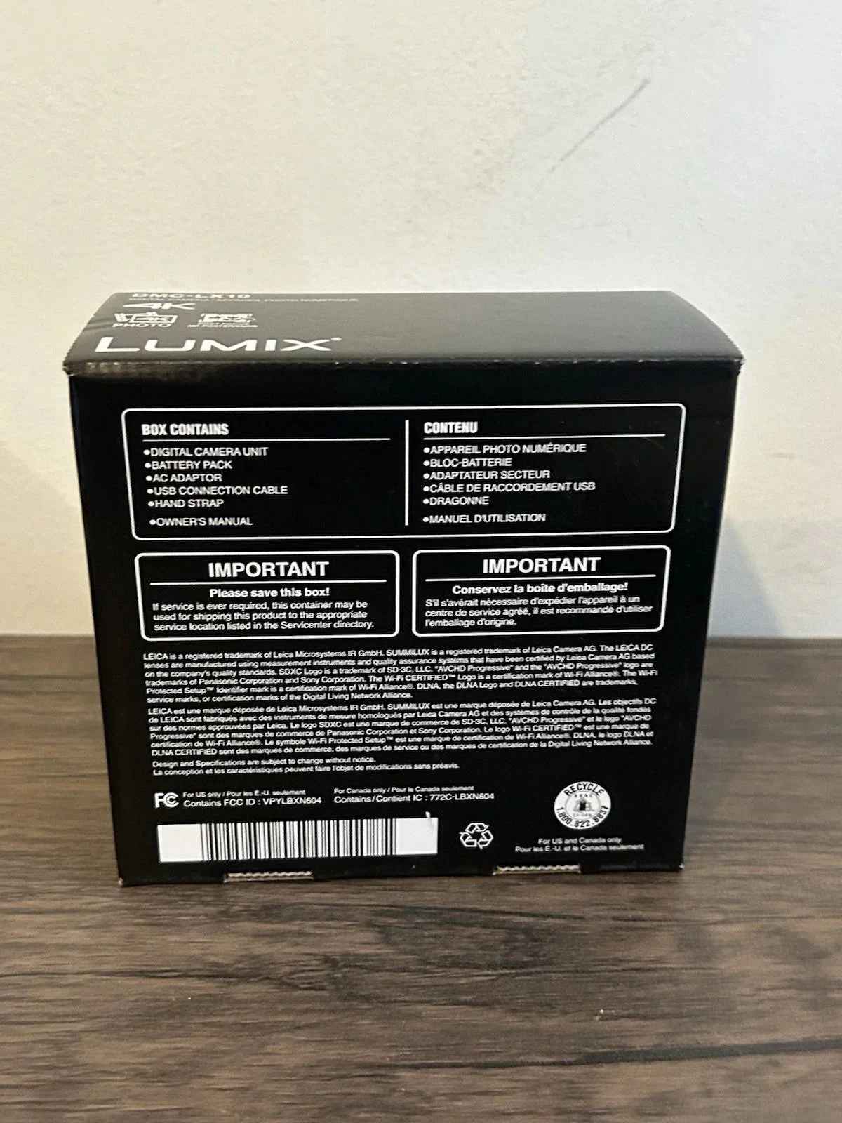 Panasonic LUMIX LX10 20.1MP Compact Camera with 24-72mm Leica Lens - Black - Lucycamera