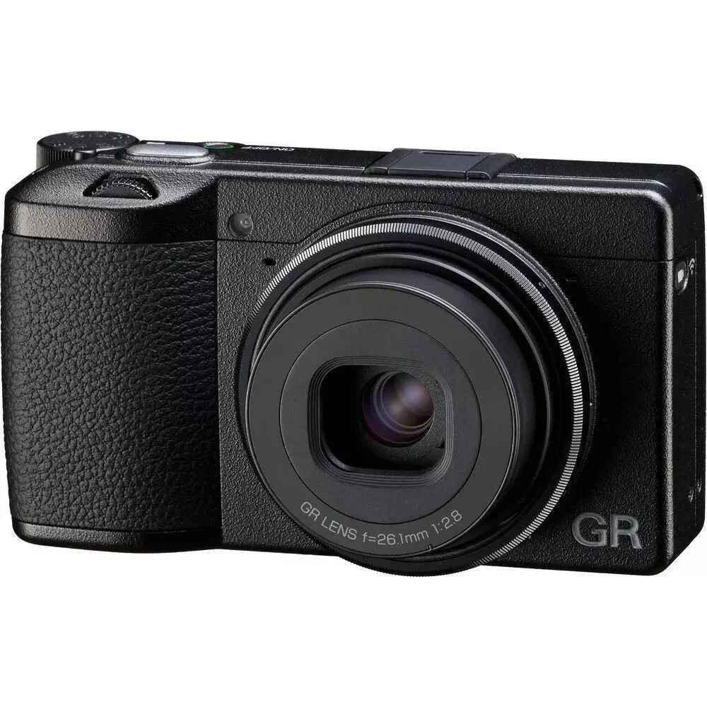 Ricoh GR IIIx HDF 24.2MP Compact Camera with 40mm Lens - Black - lucycamera