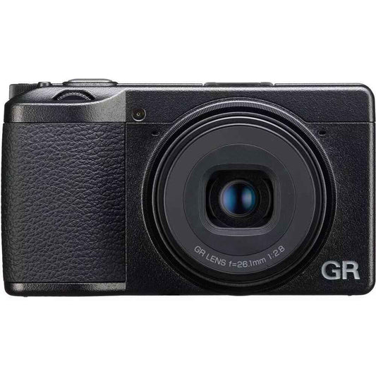 Ricoh GR IIIx HDF 24.2MP Compact Camera with 40mm Lens - Black - Lucycamera