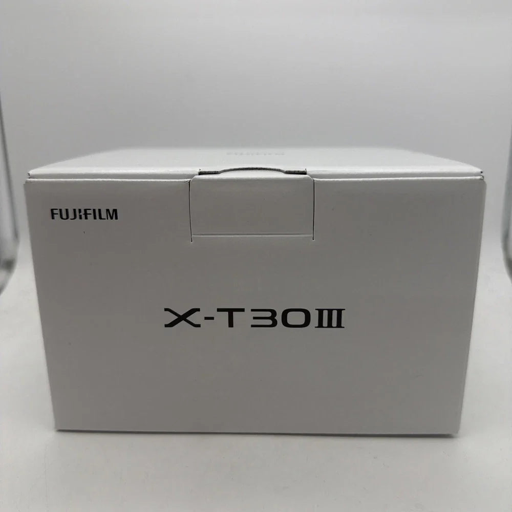 Fujifilm X-T30 III 26.1MP APS-C Mirrorless Camera (Body Only) – Charcoal Silver (Brand New)