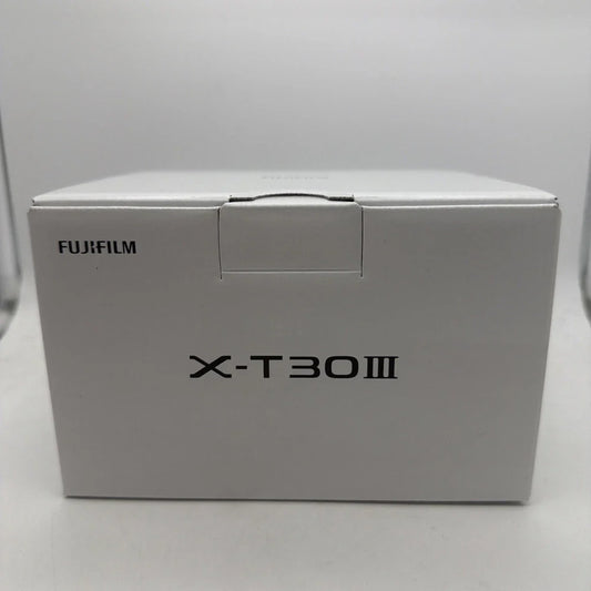 Fujifilm X-T30 III 26.1MP APS-C Mirrorless Camera (Body Only) – Charcoal Silver (Brand New)