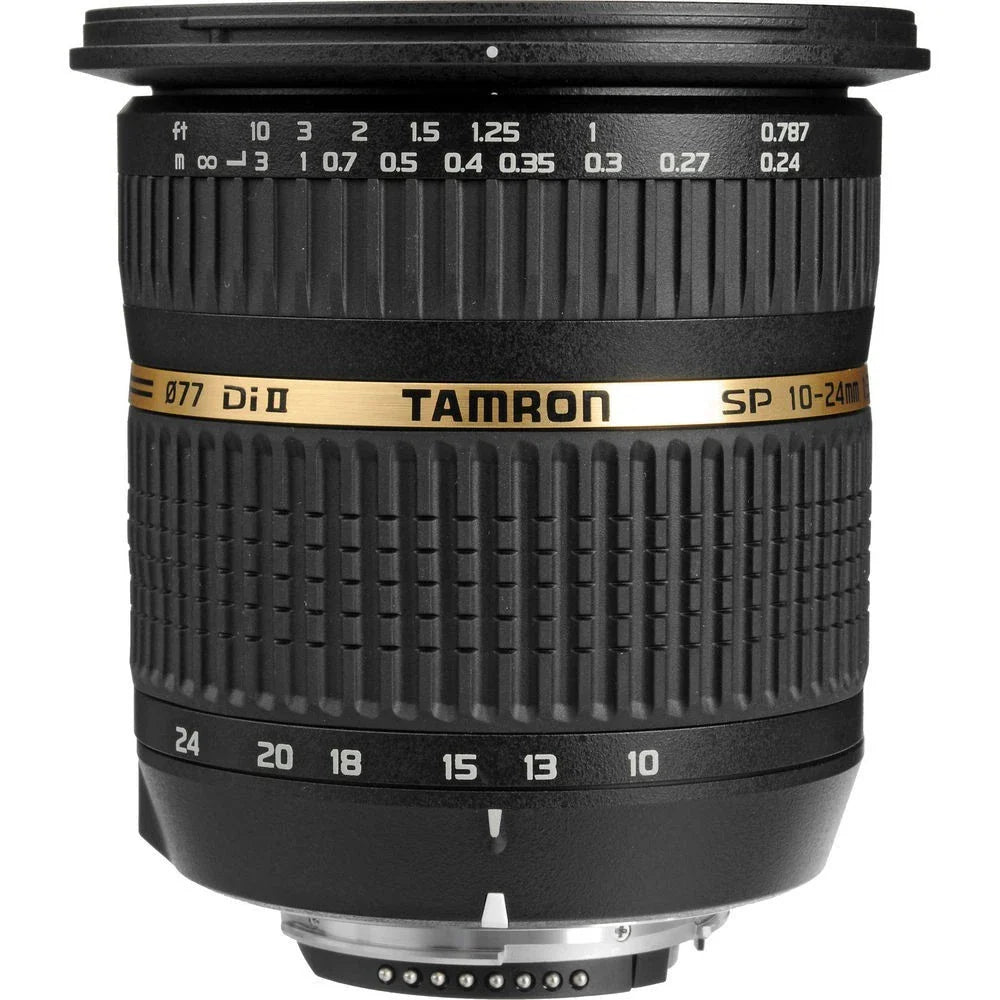 Tamron SP 10-24mm f/3.5-4.5 Di-II Aspherical Ultra-Wide Zoom Lens for Nikon F-Mount – Brand New