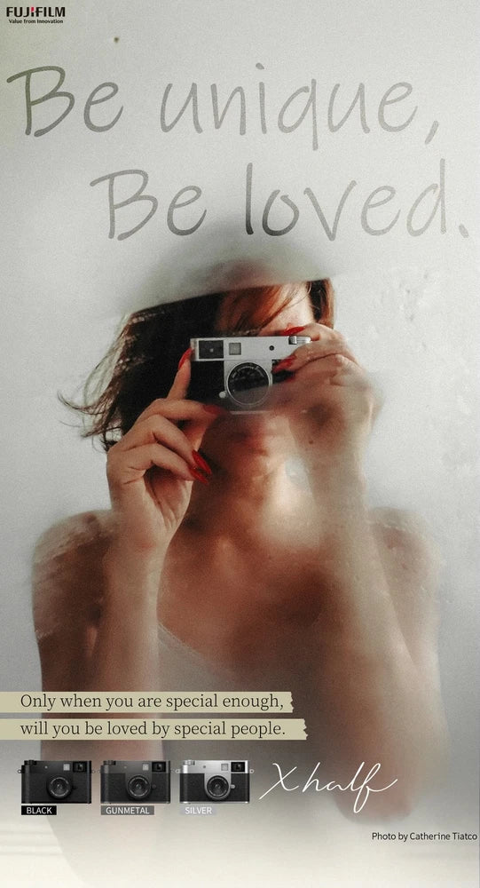 Fujifilm X Half 18MP Half-Frame Compact Camera with 10.8mm f/2.8 Lens – Silver (Brand New)