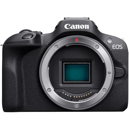 Canon EOS R100 24.1MP APS-C Mirrorless Camera (Body Only) – Black (Brand New)