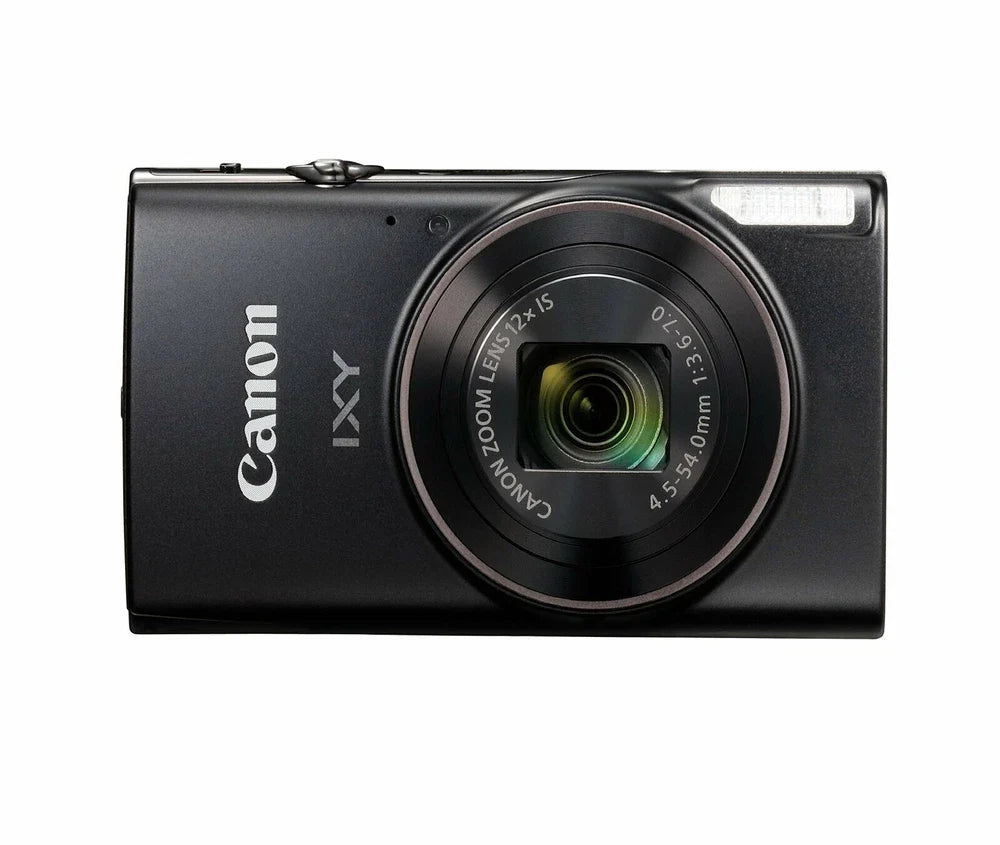 Canon IXY 650 20.2MP 12x Optical Zoom Compact Digital Camera – Black (Brand New)